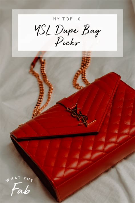 ysl purse knock off|ysl dupe bag top 10.